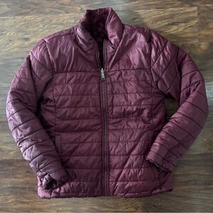 The North Face Burgundy Jacket
